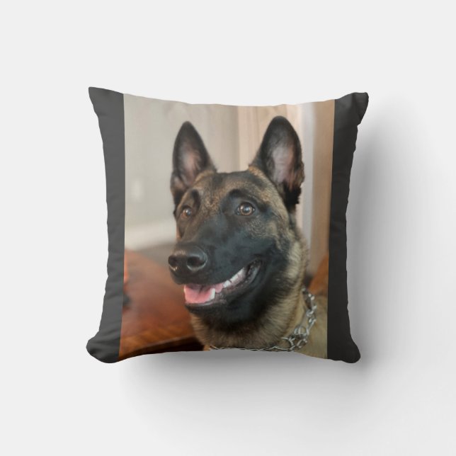 Malinois Dog Kussen (Voorkant)