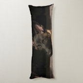 Malinois Dog Lichaamskussen (Achterkant (Verticaal))