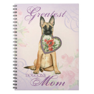 Malinois Heart Mam Notitieboek