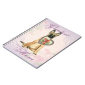 Malinois Heart Mom Carnet (Côté gauche)