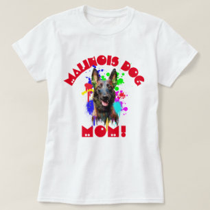 Malinois Moeder Hondenliefhebber Beste Hond Moeder T-shirt