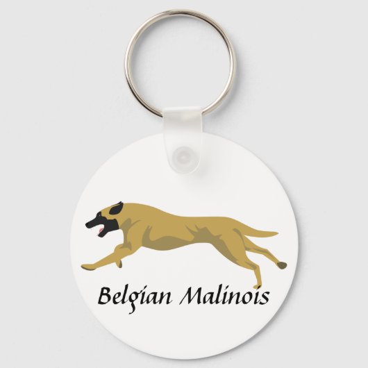 Malinois Sleutelhanger (Voorkant)