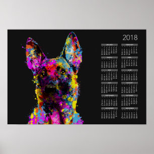 Malinoispuppy - Belgisch herder — Maligator Poster