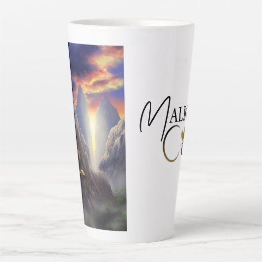 MalkieriCon latte mok (Voorkant)