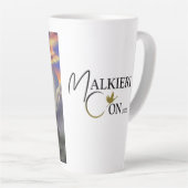 MalkieriCon latte mug (Angle droit)