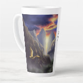 MalkieriCon latte mug (Angle gauche)