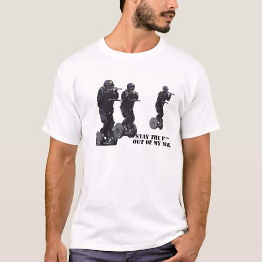Mall-agent T-shirt (Voorkant)