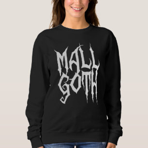 Mall Gothic Gotische Y2k esthetische jaren 90 Hall Trui