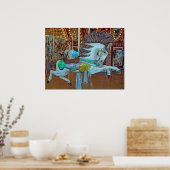 Mall Horse Poster (Keuken)