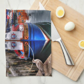 Mallaig, Scotland Kitchen thé serviette (Quart Plié)