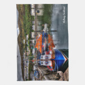 Mallaig, Scotland Kitchen thé serviette (Vertical)