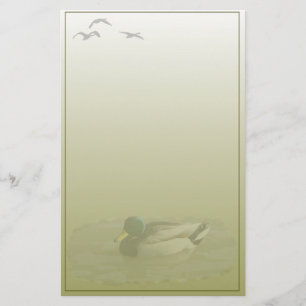 Mallard Drake Custom Stationery Briefpapier