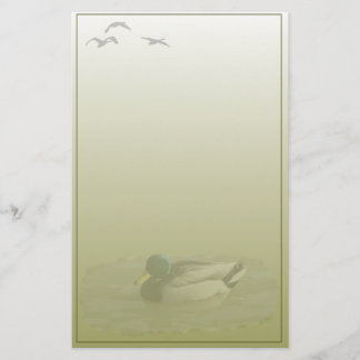 Mallard Drake Custom Stationery Briefpapier