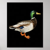 Mallard Drake Duck Pocket Logo Mallard Ducks Hunti Poster (Voorkant)