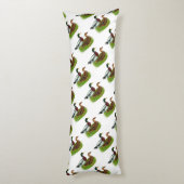 Mallard Drake en Duck Lichaamskussen (Achterkant (Verticaal))