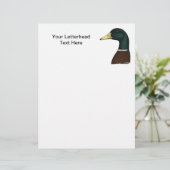 Mallard Drake Head (Staand voorkant)