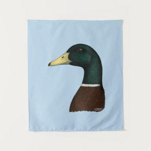 Mallard Drake Head Wandkleed