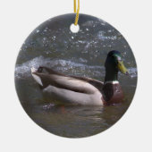 Mallard Drake Ornament (Voorkant)