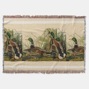 Mallard Duck Audubon Bird Painting Deken
