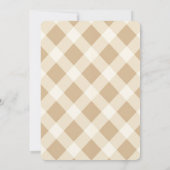 Mallard Duck Baby shower Kaart (Achterkant)