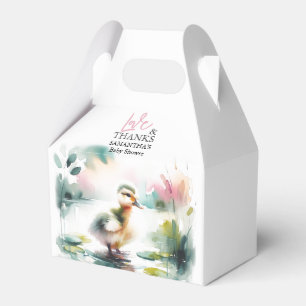 Mallard Duck Baby shower voorkeurskisten Bedankdoosjes