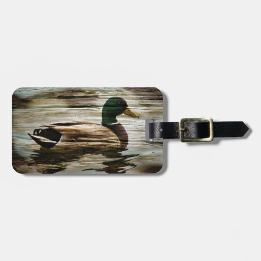 Mallard Duck Bagagelabel (Voorkant horizontaal)