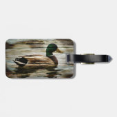 Mallard Duck Bagagelabel (Achterkant horizontaal)