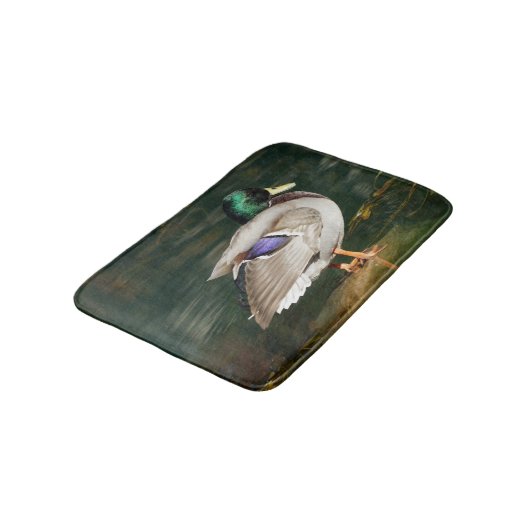 Mallard Duck Bath Mat (Gekanteld)