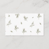 Mallard Duck Book in Lieu baby shower Insert Informatiekaartje (Achterkant)