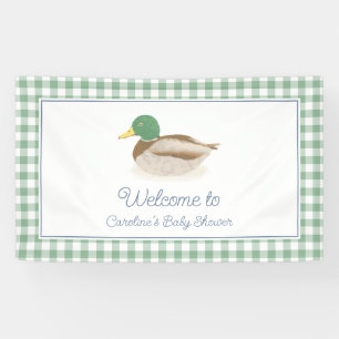 Mallard Duck Country Hunting Baby shower Welkom Spandoek