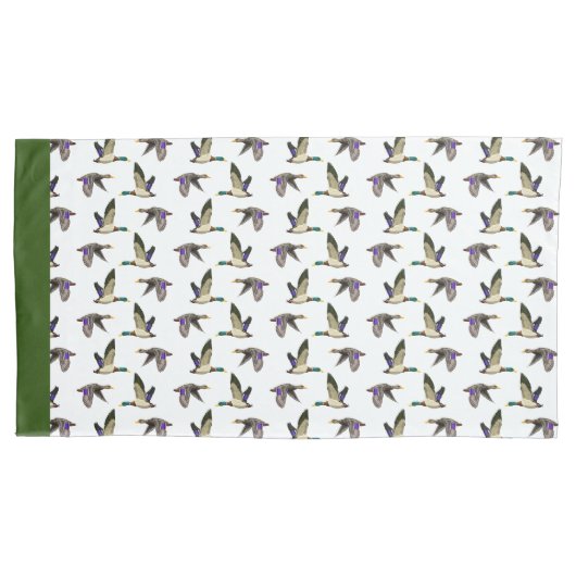 Mallard Duck Decoratief Kussensloop (Voorkant-Links)