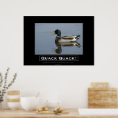 Mallard Duck Demotivational Poster (Keuken)