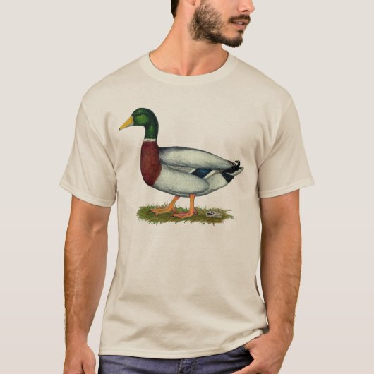 Mallard Duck Drake T-shirt (Voorkant)