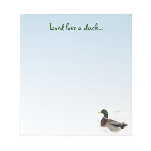 Mallard Duck - Heer houdt van een eend Notitieblok