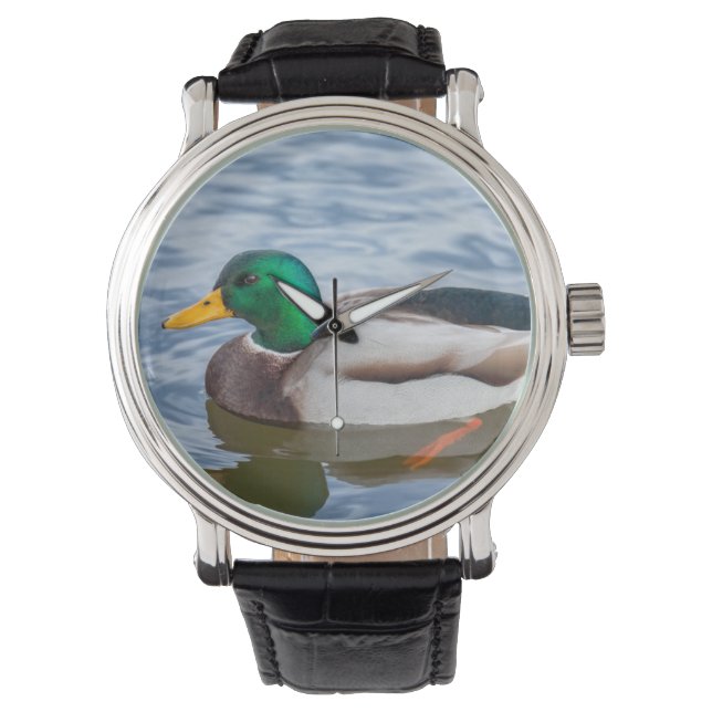 Mallard Duck Horloge (Voorkant)