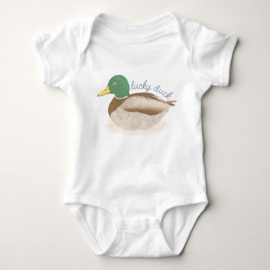 Mallard Duck Hunting Future Duck Hunter Romper (Voorkant)