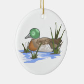 Mallard Duck Keramisch Ornament (Rechts)