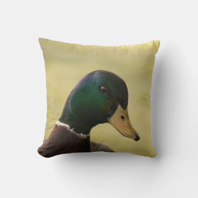 Mallard Duck Kussen (Voorkant)
