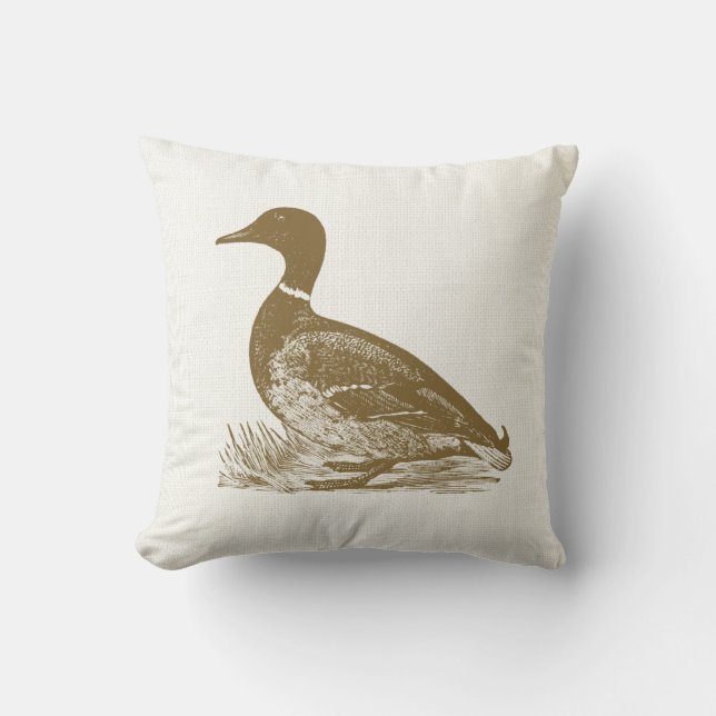 Mallard Duck Kussen (Voorkant)