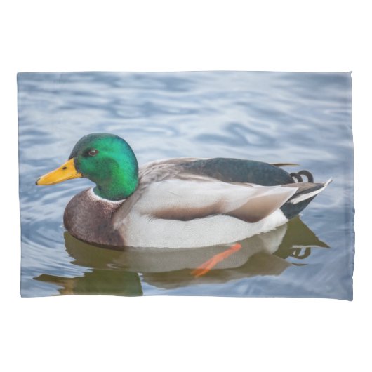 Mallard Duck Kussensloop (Voorkant)