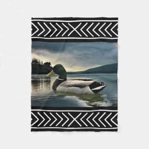 Mallard Duck Lake Fleece Deken