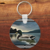 Mallard Duck Lake Sleutelhanger (Voorkant)