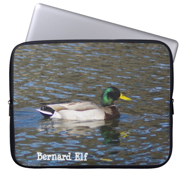Mallard Duck Laptop Sleeve (Voorkant)