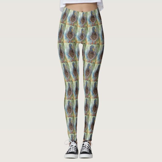 Mallard Duck Leggings (Voorkant)