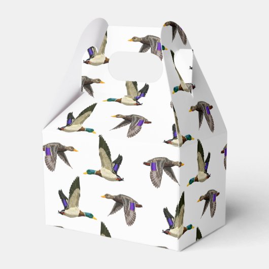 Mallard Duck Lovers Bedankdoosjes (Achterkant)