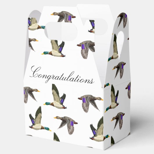Mallard Duck Lovers Bedankdoosjes (Geopend)