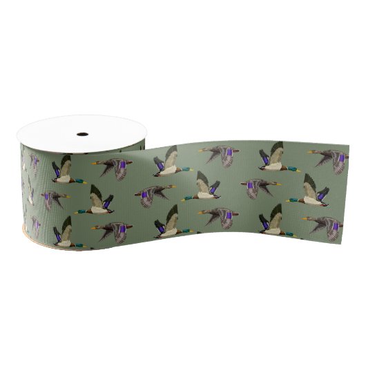 Mallard Duck Lovers Grosgrain Lint (Spoel)