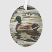 Mallard Duck Ornament (voorkant)