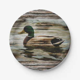 Mallard Duck Papieren Bordje