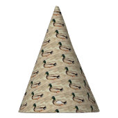 Mallard Duck Photo Feesthoedjes (Rechts)